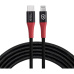 MicroConnect Safe Charge USB-C - Lightning Data Blocker kabel 1.5m