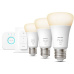 Philips HUE 3ks Bluetooth LED žárovka + Philips HUE Bridge + Philips HUE ovladač