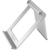 FIXED Frame TAB hliníkový stojánek pro mobilní telefony a tablety, stříbrný