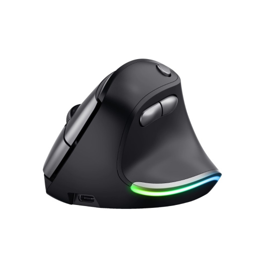 TRUST myš Bayo Ergo Wireless Mouse Eco, RGB