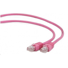 GEMBIRD kabel patchcord CAT6 stíněný FTP 5m, růžový