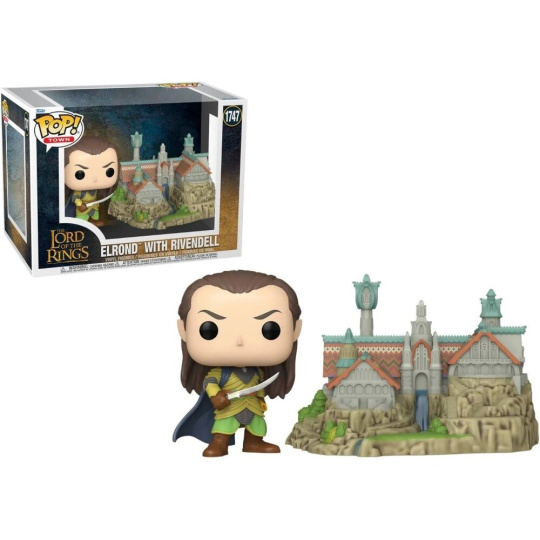 Funko POP! #1747 Town: Lord of the Rings - Elrond & Rivendell 