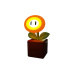 Lampička Paladone Super Mario - Fire Flower