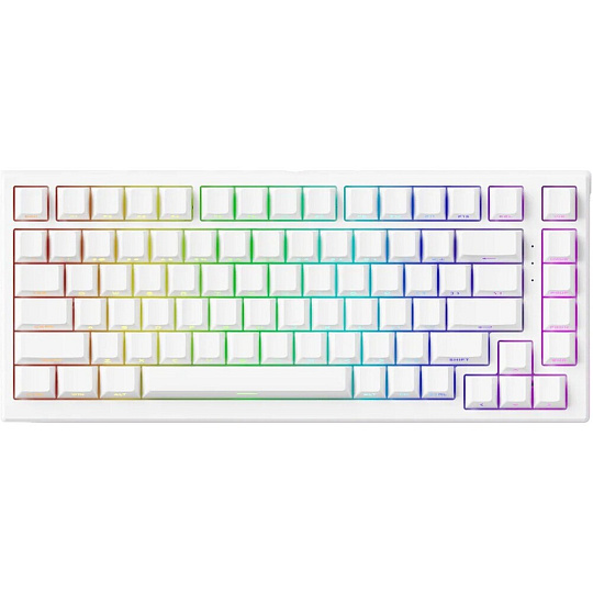 Akko TAC75-ST Akko Glare herní klávesnice (US) bílá