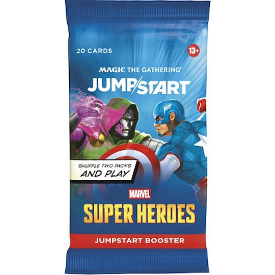 Magic: The Gathering - Marvel Super Heroes Jumpstart Booster Magic: The Gathering - Marvel Super Heroes Jumpstart Booster