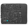 CONNECT IT Doodle pouzdro pro notebook 13.3" černé