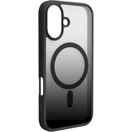 PURO Gradient kryt s MagSafe pro iPhone 16 černý