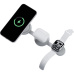 Energea Bazic GoMag Trio 2 3v1 Foldable MagSafe nabíječka 15W světle šedá