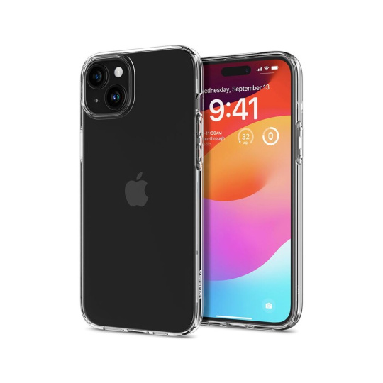 Spigen Crystal Flex kryt iPhone 15 čirý