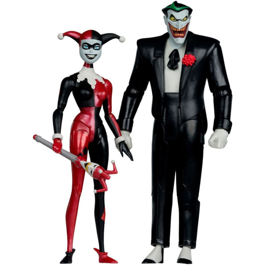 Akční figurky McFarlane Toys Batman: The Animated Series - Harley Quinn and Joker (Gold Label) 15 cm Akční figurky McFarlane Toys Batman: The Animated Series - Harley Quinn and Joker (Gold Label) 15 cm