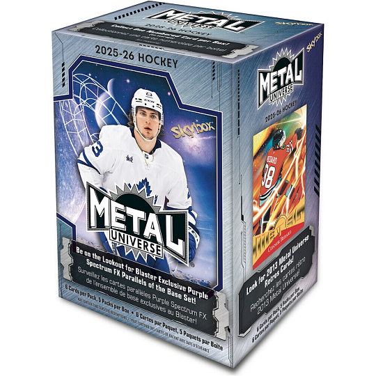 2025-26 Upper Deck Skybox Metal Universe Hockey Blaster Box