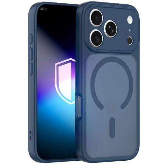 3mk ochranný kryt Misty MagCase Blue pro Apple iPhone 17 Pro Max 3mk ochranný kryt Misty MagCase Blue pro Apple iPhone 17 Pro Max