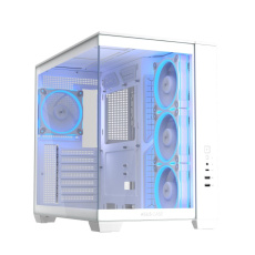 ASUS Case A32 PLUS TG ARGB, ATX, Průhledná bočnice, 4x 120mm ARGB Fan, Bílá ASUS Case A32 PLUS TG ARGB, ATX, Průhledná bočnice, 4x 120mm ARGB Fan, Bílá