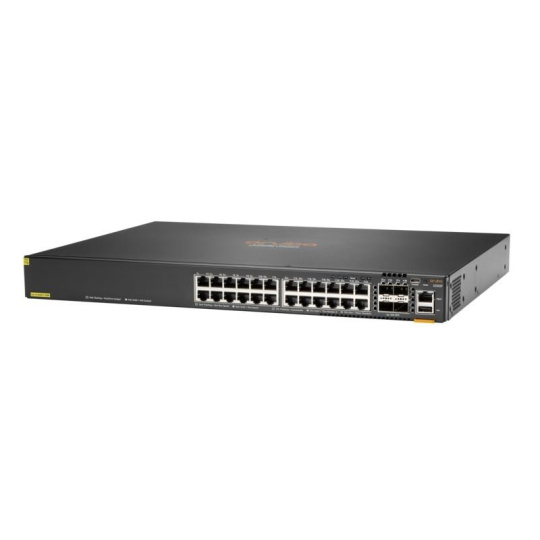 HPE Aruba Networking CX 6200F 24G Class-4 PoE 4SFP+ 370W Switch