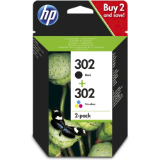 HP X4D37AE č. 302 Vícebarevná originální