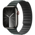 Apple Watch 49/45/44/42mm listově zelený magnetický tah M/L