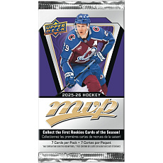 Hokejové karty 2025-26 Upper Deck MVP Hockey Gravity Balíček