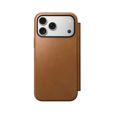 Nomad Modern Leather Folio MagSafe kožené pouzdro iPhone 17 Pro Max English Tan Nomad Modern Leather Folio MagSafe kožené pouzdro iPhone 17 Pro Max English Tan