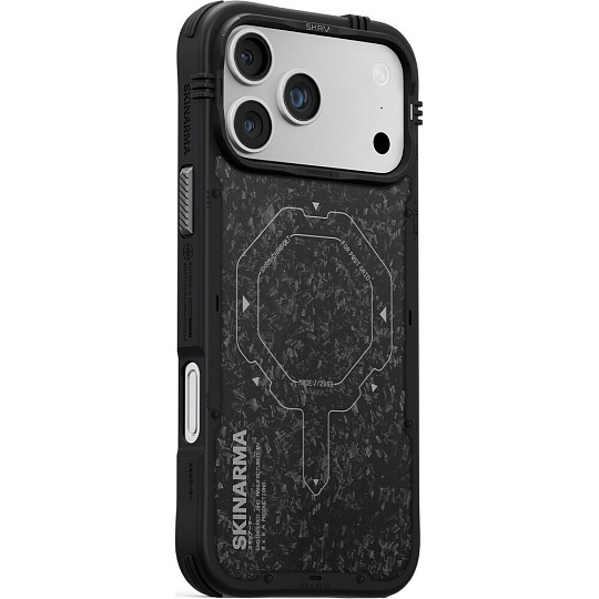 SKINARMA Vektor Mag-Charge MagSafe kryt iPhone 17 Pro Max Onyx