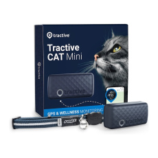 Tractive GPS CAT Mini tracker polohy a aktivity pro kočky tmavě modrý