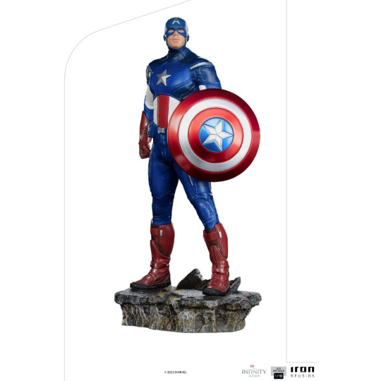 Soška Iron Studios Captain America Battle of NY - The Infinity Saga - BDS Art Scale 1/10