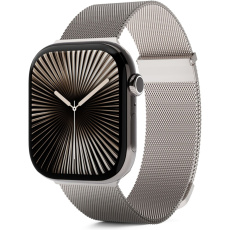 iWant Watch řemínek Milanese+ pro Apple Watch 42/41/40/38mm hvězdně bílá