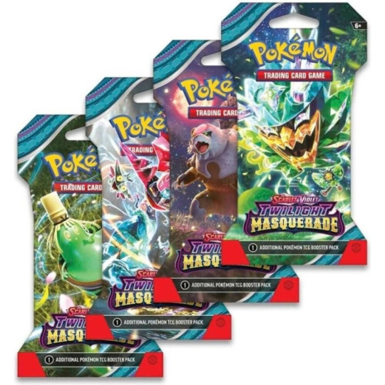 Pokémon TCG: SV06 Twilight Masquerade - 1 Blister Booster 