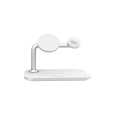 Mobile Origin 3v1 MagSafe bezdrátová nabíjecí stanice bílá