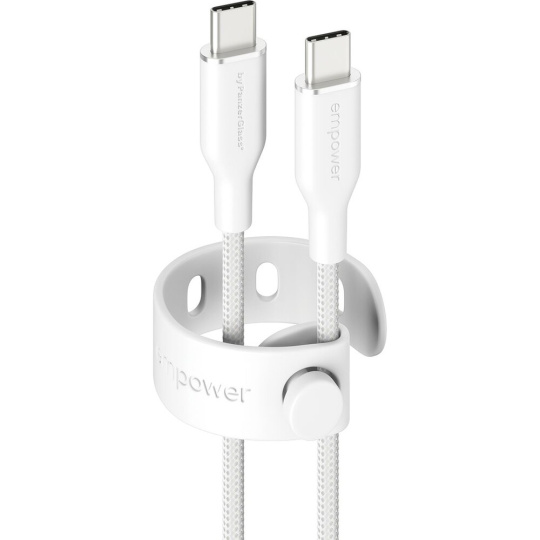 PanzerGlass® empower kabel (60 W) USB-C/USB-C, 2 m, bílý PanzerGlass® empower kabel (60 W) USB-C/USB-C, 2 m, bílý