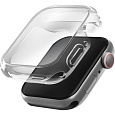 UNIQ Garde Hybrid TPU+PC pouzdro Apple Watch (44mm) čiré