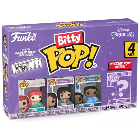 Funko Bitty POP! Disney Princess - Ariel 4 pack