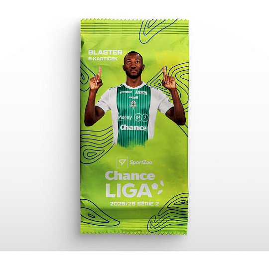 Fotbalové karty SportZoo Chance Liga 2025/26 - Blaster balíček
