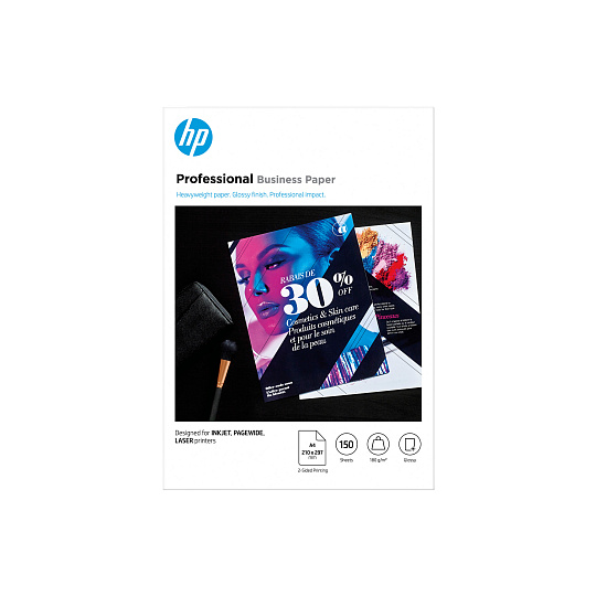 HP Prof Biz Gls 180g A4 150sh FSC Paper