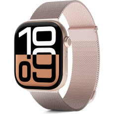 Epico Watch Strap milánský tah 42/44/45/46/49 mm růžově zlatý