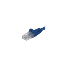 PremiumCord Patch kabel UTP RJ45-RJ45 CAT6 3m modrý