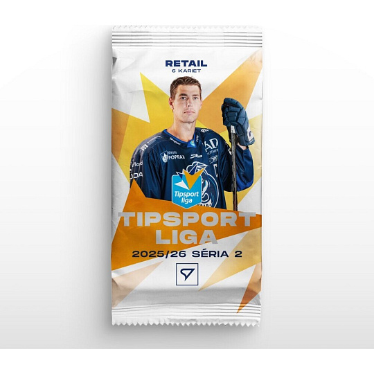 Hokejové kartičky SportZoo - Tipsport liga 2025/26 - 2. série Retail balíček