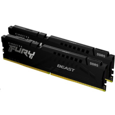 KINGSTON DIMM DDR5 16GB (Kit of 2) 6000MT/s CL40 FURY Beast Černá