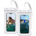 Spigen Aqua Shield Floating voděodolné pouzdro A610 2 Pack bílé