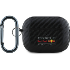 Oracle Red Bull Racing PU karbonové pouzdro AirPods Pro 2 černé