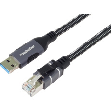 PremiumCord USB 3.2 - LAN RJ45 kabel 3m