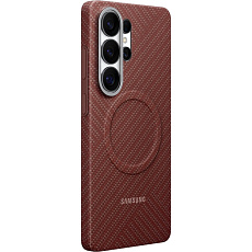 Samsung Carbon Case s MagSafe kryt Galaxy S26 Ultra červený Samsung Carbon Case s MagSafe kryt Galaxy S26 Ultra červený