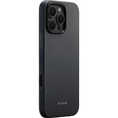 Pitaka Summa Case MagSafe kryt iPhone 16 Pro Max Black/Grey