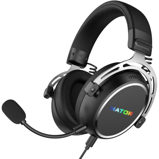 HATOR HYPERGANG 3 USB headset černý