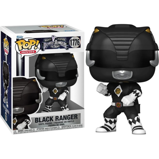 Funko POP! #1776 Movies: Mighty Morphin Power Rangers The Movie - Black Ranger