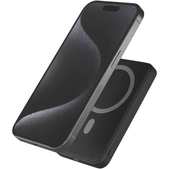 iWant Mag+ powerbanka se stojánkem 7000mAh černá