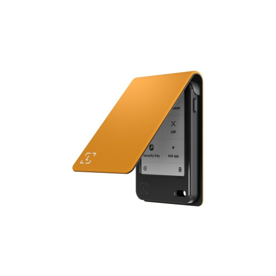Ledger Nano Gen 5 Magnet Folio pouzdro bitcoin orange Ledger Nano Gen 5 Magnet Folio pouzdro bitcoin orange