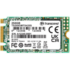 TRANSCEND SSD 425S 250GB, M.2 2242 SSD, SATA3 B+M Key, TLC