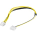 PremiumCord napájecí kabel 5.25" na EPS 8-pin pro napájecí zdroj M/M 0,28m