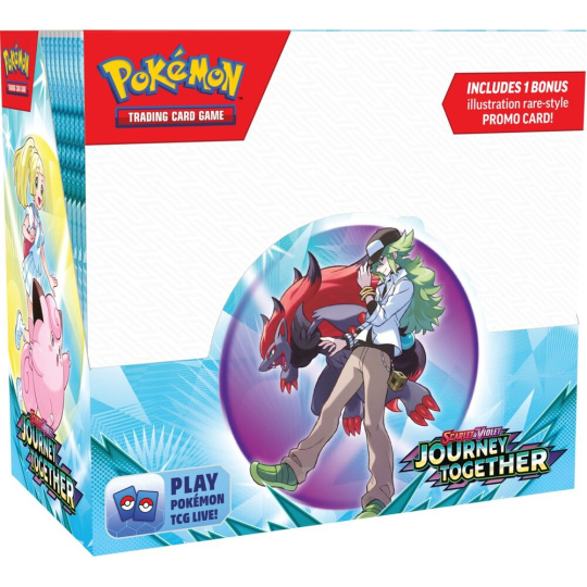 Pokémon TCG: SV09 Journey Together - Enhanced Booster Box (36 boosterů + Reshiram karta)