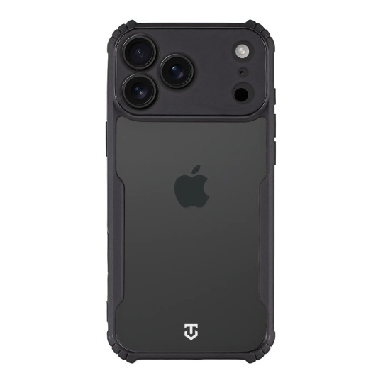 Tactical Quantum Stealth kryt Apple iPhone 17 Pro Max čirý/černý